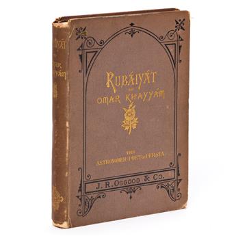 [TWAIN, MARK.] Rubáiyát of Omar Khayyám, the Astronomer-Poet of Persia.